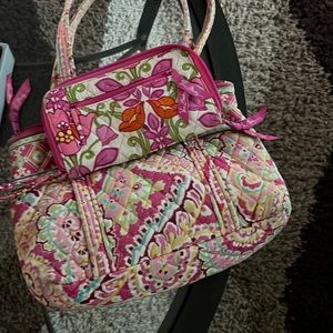 Used Vera Bradley purse and wallet